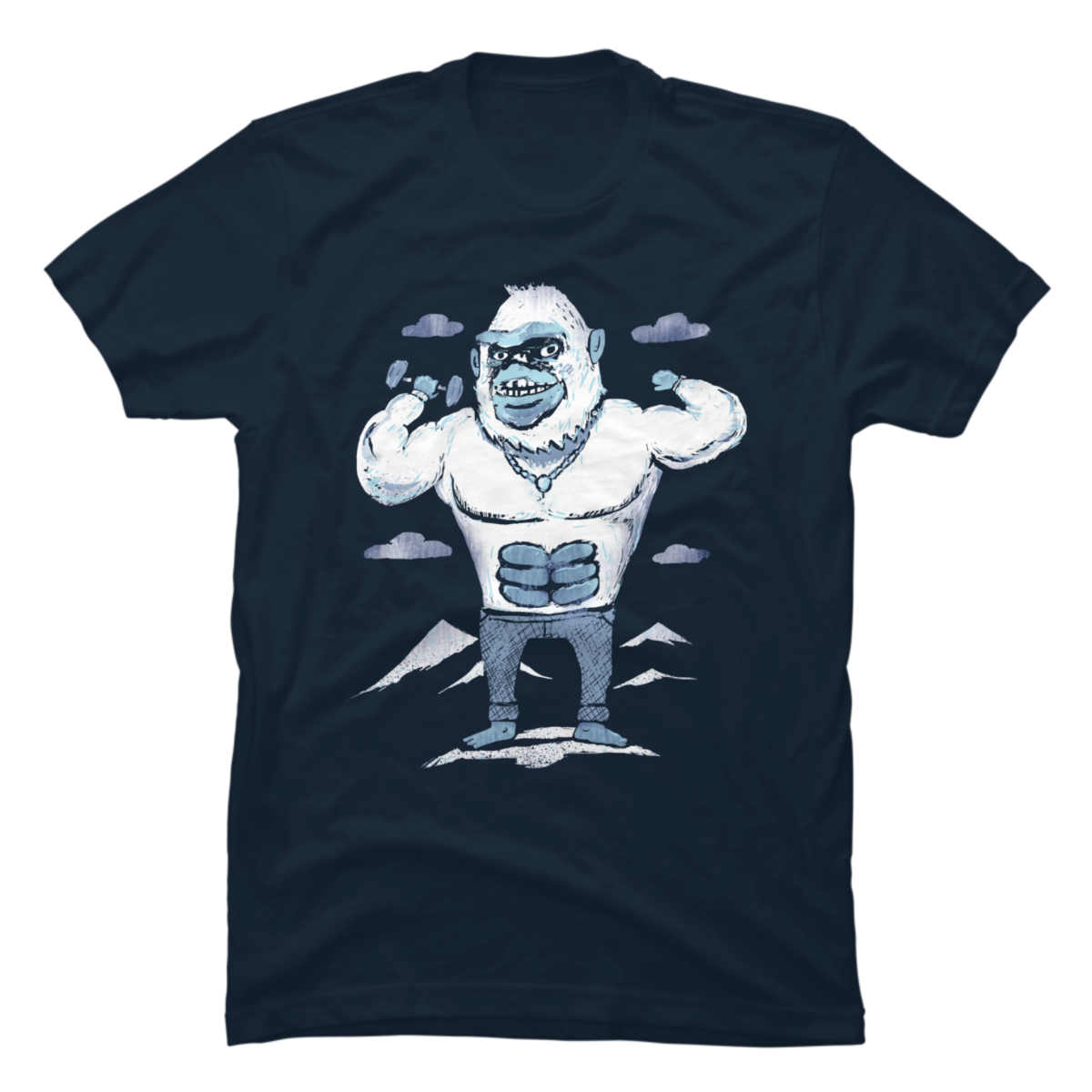 abominable snowman t shirts